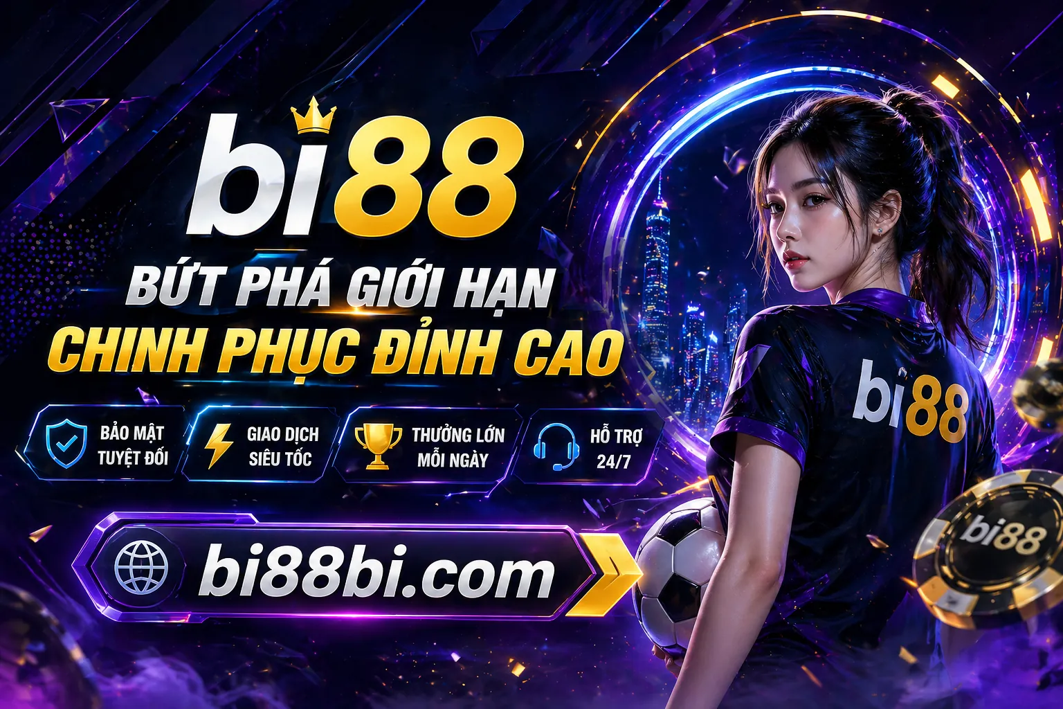 Sân vận động với ánh đèn rực rỡ và logo ji88 code, biểu tượng cá cược thể thao